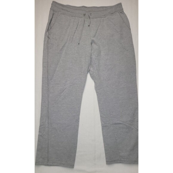 Hanes Pants - Hanes Live Love Comfort Womens Grey Jogger Pant w/ Drawstring XXL